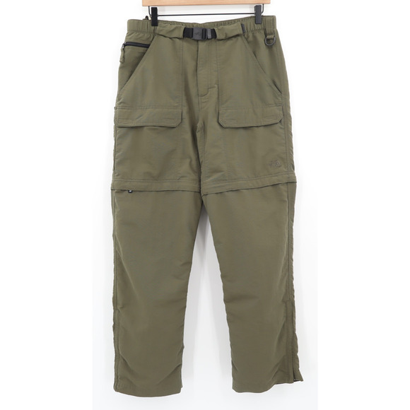 The North Face Men's Convertible Cargo Hiking Pants Khaki Tan Sz M - Picture 1 of 16